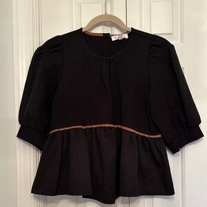 THML Black Blouse